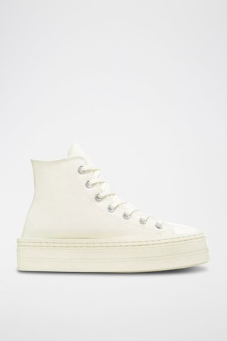 Hoge Platform Sneakers All Star Modern Lift - Wit