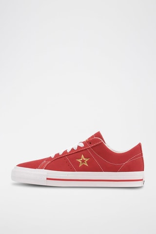 Nubuck Sneakers One Star OX Pro - Rood
