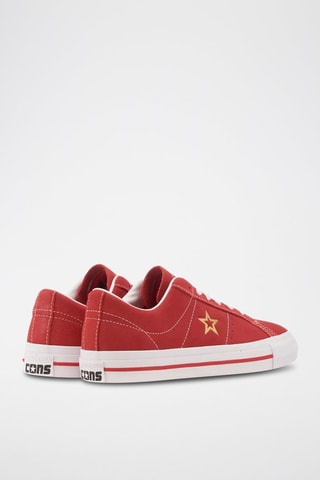 Nubuck Sneakers One Star OX Pro - Rood