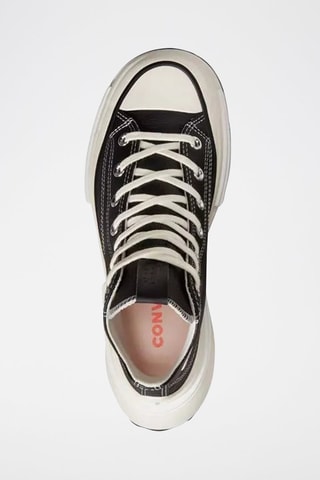 Hoge Leren Platform Sneakers Run Star Legacy Cx - Zwart