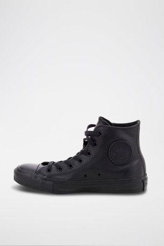 Hoge Leren Sneakers Ctas HI Zwart