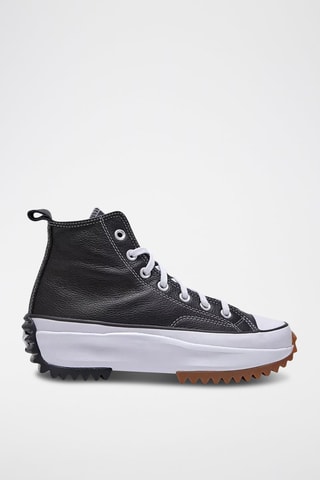 Platform Sneakers Run Star Hike HI - Zwart en Wit