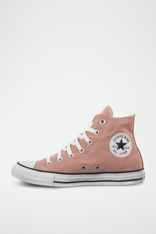 Hoge Sneakers Canvas Hi - Zalmkleurig