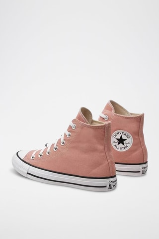 Hoge Sneakers Canvas Hi - Zalmkleurig