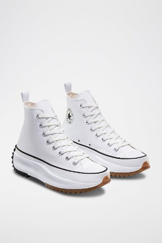 Hoge Platform Sneakers Run Star Hike - Wit