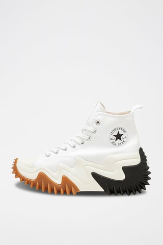 Hoge Platform Sneakers Run Star Motion HI - Wit
