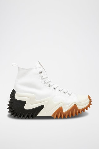 Hoge Platform Sneakers Run Star Motion HI - Wit
