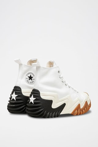 Hoge Platform Sneakers Run Star Motion HI - Wit