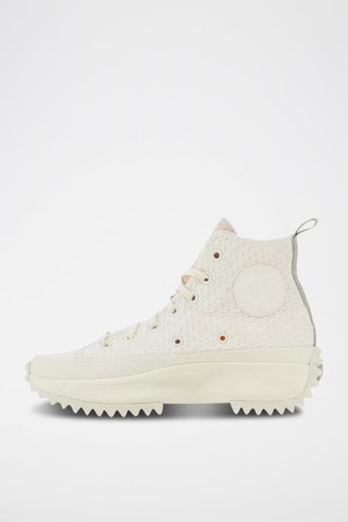 Platform Sneakers Run Star Hike HI - Wit