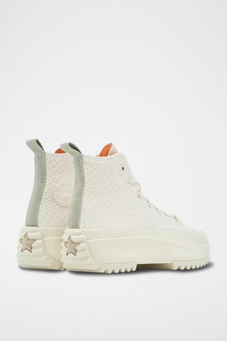 Platform Sneakers Run Star Hike HI - Wit