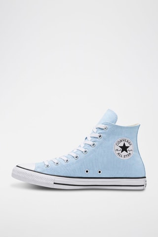 Leren hoge sneakers All Star canvas Hi- Lichtblauw