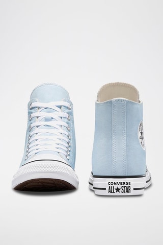 Leren hoge sneakers All Star canvas Hi- Lichtblauw