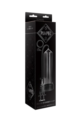 Alargador para el pene Pumped - Negro - 21 cm