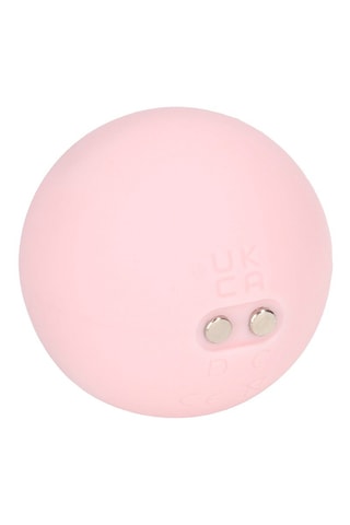 Kit de bolas de Kegel vibradoras intercambiables Loveline - Blanco - 8 cm