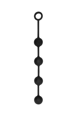 Tira anal waterproof - M - Negro - 36 cm