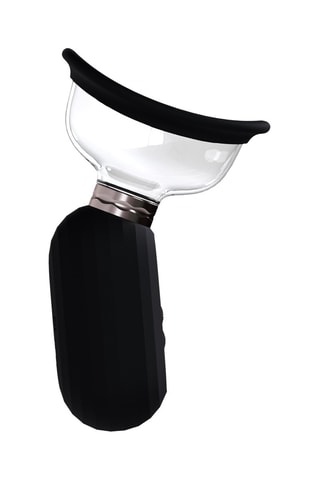 Bomba para vulva y pezones delightful Shots recargable - Negro - 4 productos