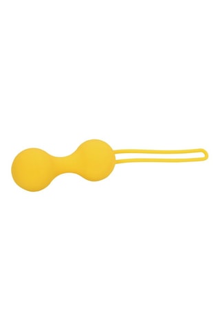 3 bolas chinas - Amarillo - 3,2/7/7,6 cm