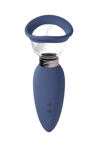 Bomba para vulva y pezones delightful Shots recargable - Azul -­ 4 productos