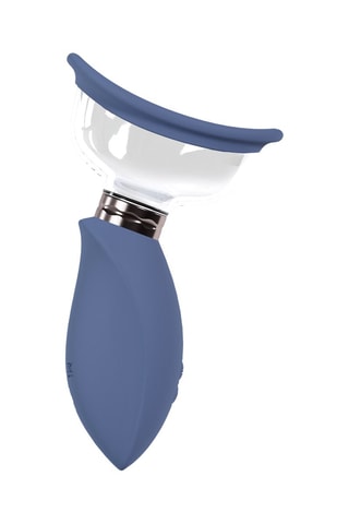 Bomba para vulva y pezones delightful Shots recargable - Azul -­ 4 productos