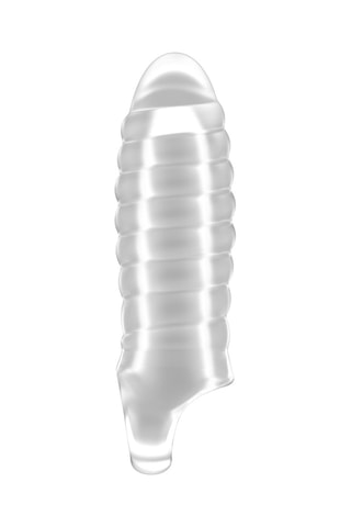 Funda alargadora para el pene N°36 - Transparente - 19 cm