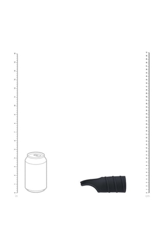 Anillo para el pene - Negro - 3,4 cm