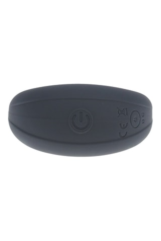 Anillo vibrador para el pene - Negro - 6,3 cm
