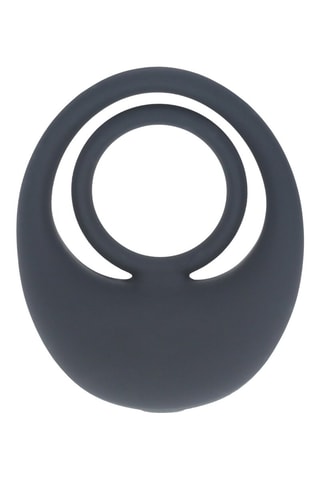 Anillo vibrador para el pene - Negro - 6,3 cm