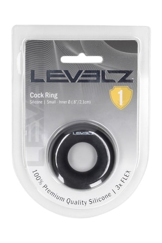 Anillo para el pene - Negro - 4,9 cm