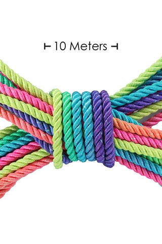Cuerda de bondage - Multicolor - 10 m
