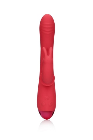 Vibrador Rabbit - Rojo - 11,5 cm
