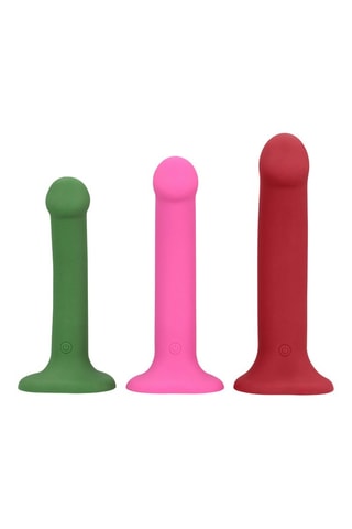 Vibrador mediano waterproof Loveline - Rosa - 16,5 cm