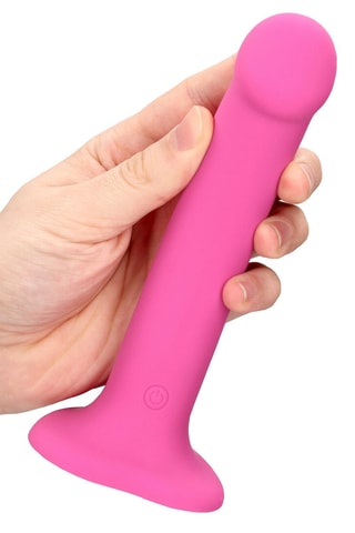Vibrador mediano waterproof Loveline - Rosa - 16,5 cm