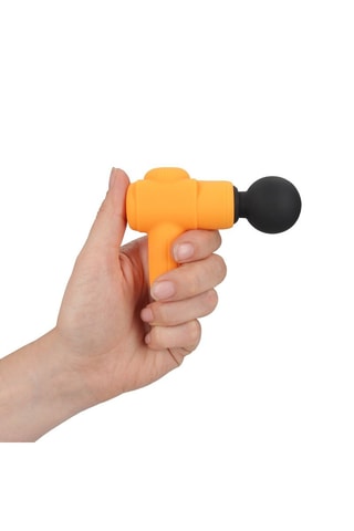 Minipistola de masaje recargable Microboost Loveline - Naranja