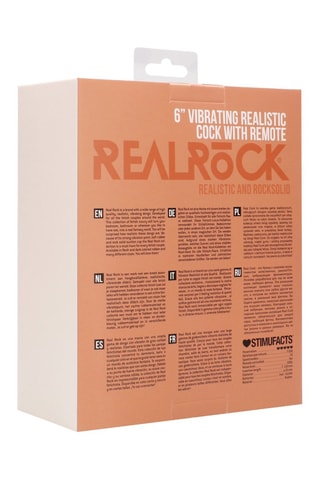 Vibrador realista - Nude - 15,2 cm