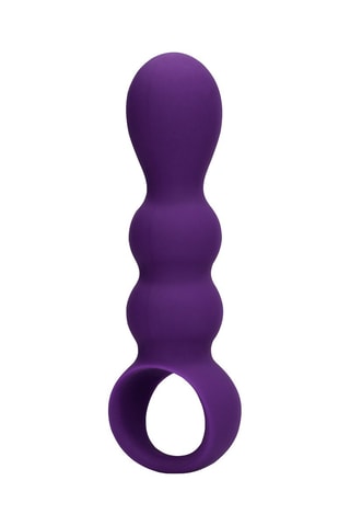 Vibrador anal Teardrop Shaped - Violeta - 16,6 cm