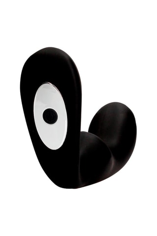 Vibrador prostático - Negro - 11,5 cm