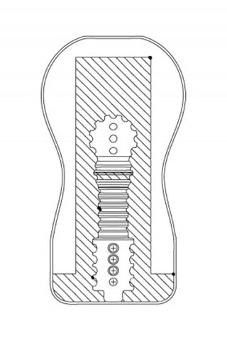 Masturbador - 15,7 cm - Rosa