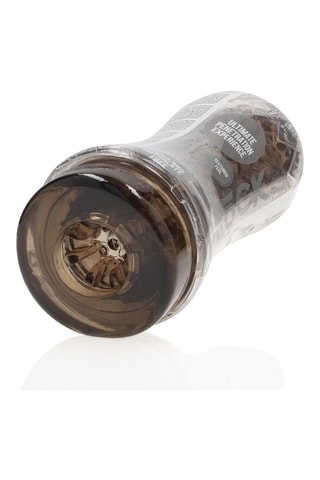 Masturbador texturizado Easy Rider - Transparente - 15,5 cm