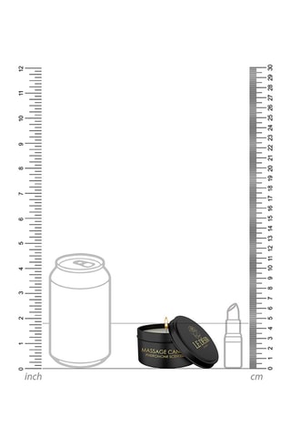 Vela de masaje perfumada de cera de soja - Feromonas - 100 g