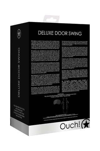 Sujeción para puerta Deluxe - Negro
