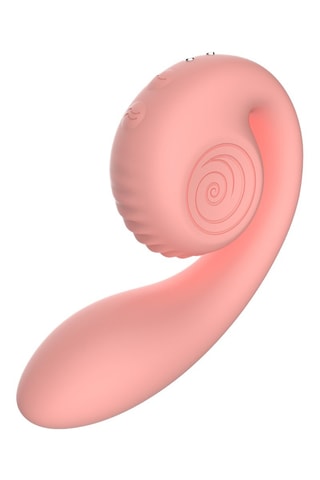 Estimulador Dual G-Spot Stimulator Gizi - Rosa - 12 cm