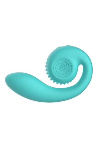 Estimulador Dual G-Spot Stimulator Gizi - Azul -­ 12 cm