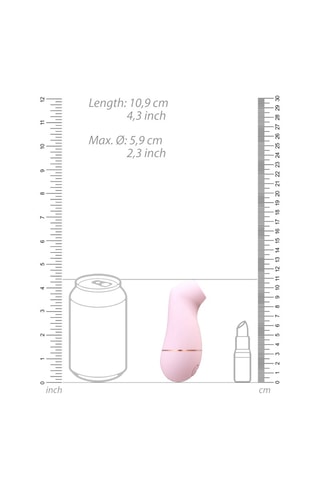 Estimulador clitoriano Irresistible Kissable - Rosa