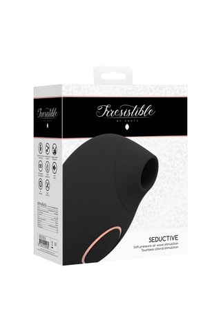 Estimulador clitoriano Irresistible Seductive - Negro