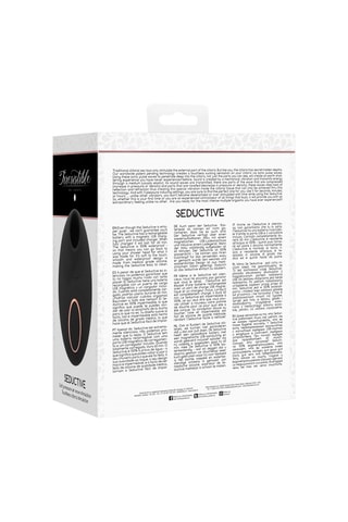 Estimulador clitoriano Irresistible Seductive - Negro