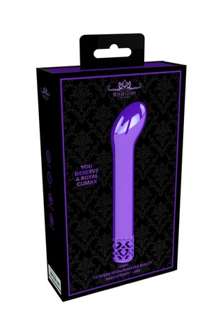 Estimulador clitoriano waterproof Jewel - Violeta