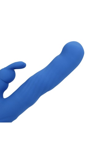 Estimulador rabbit vibrador Wiggle - Azul -­ 14 cm