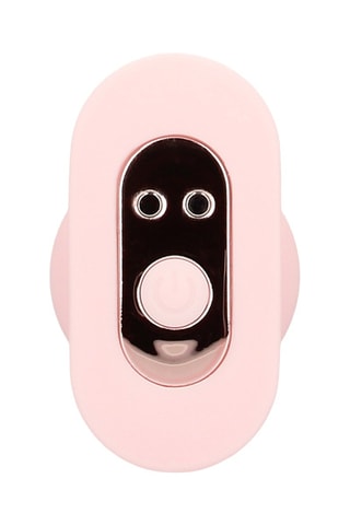 Plug vibrador con mando a distancia Velvet - Rosa - 8,5 cm
