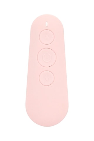 Plug vibrador con mando a distancia Velvet - Rosa - 8,5 cm