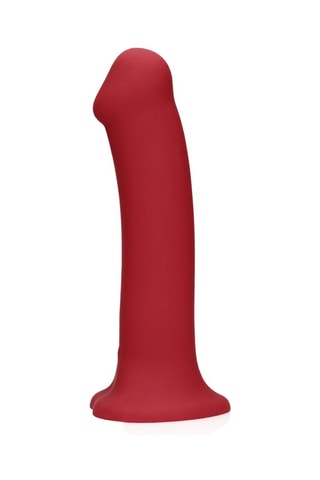 Dildo vibrante Loveline Rojo - 18,1 cm